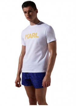 Pánske tričko Karl Lagerfeld v bielej farbe