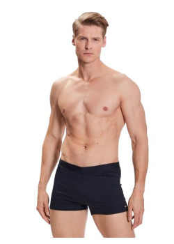 Pánske tmavo-modré plavky Tommy Hilfiger
