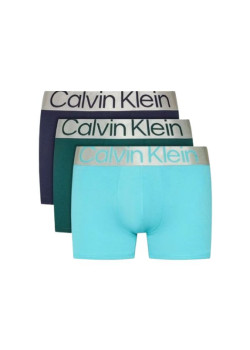 Pánske trojfarebné bavlnené boxerky Calvin Klein 3Pack