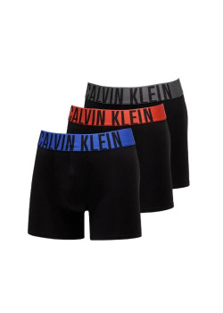 Pánske boxerky Calvin Klein čierne s dlhšou nôžkou