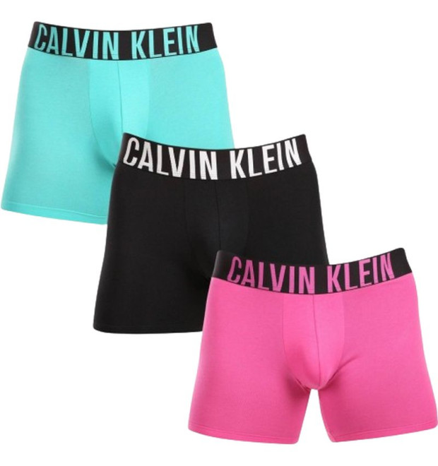 Pánske boxerky 3Pack Calvin Klein viacfarebné Pánske boxerky 3Pack Calvin Klein viacfarebné