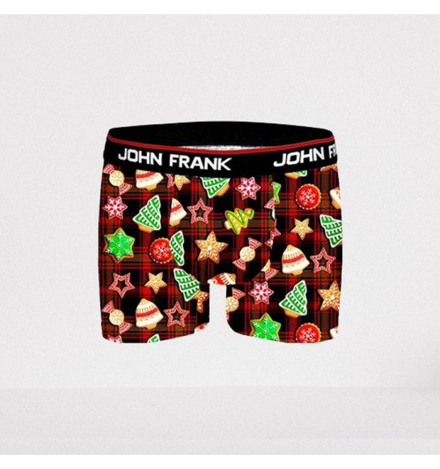 Pánske boxerky s vianočným motívom od značky John Frank Pánske boxerky s vianočným motívom od značky John Frank