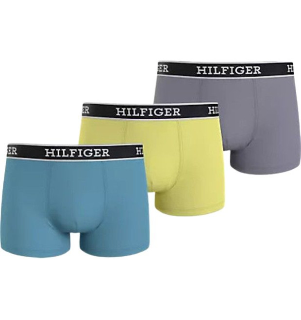 Trojaferbná kombinácia boxeriek značky Tommy Hilfiger Trojaferbná kombinácia boxeriek značky Tommy Hilfiger