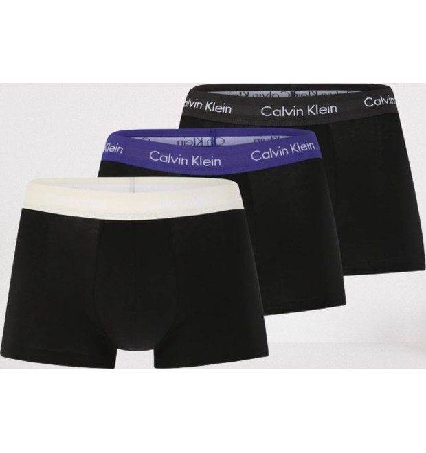 Calvin Klein pánske čierne krátke boxerky