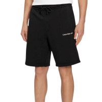 Pánske šortky Calvin Klein čierne s potlačou Pánske šortky Calvin Klein čierne s potlačou