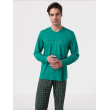 Pánske zelené pyžamo Vamp