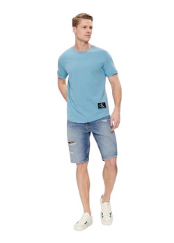 Pánske modré tričko Calvin Klein 