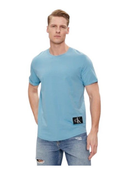 Pánske modré tričko Calvin Klein 