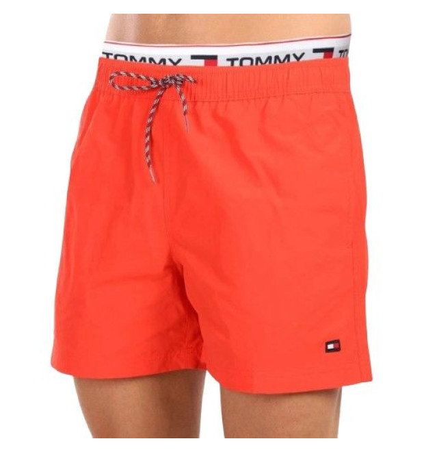 Červené pánske plavky Tommy Hilfiger Červené pánske plavky Tommy Hilfiger