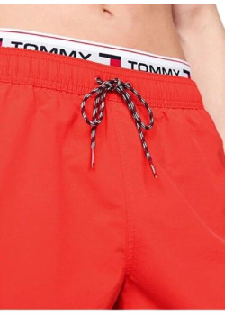 Červené pánske plavky Tommy Hilfiger