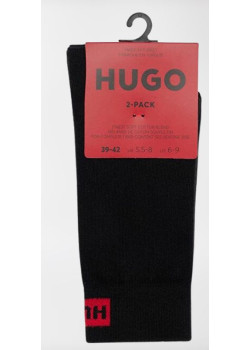 Dámske čierne ponožky Boss 2pack