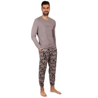 Pánske pyžamo s dlhým rukávom Calvin Klein Pánske pyžamo s dlhým rukávom Calvin Klein