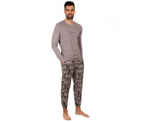 Pánske pyžamo s dlhým rukávom Calvin Klein