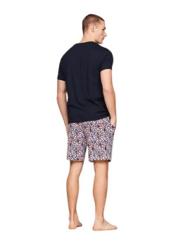 Pánske krátke modré pyžamo od značky TOMMY HILFIGER
