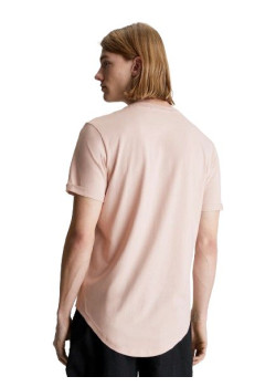 Pánske ružové tričko Calvin Klein 