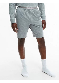 Pánske sivé krátke pyžamové nohavice Calvin Klein