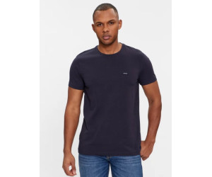 Tmavo modré pánske slim tričko Calvin Klein