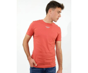Pánske červené tričko Calvin Klein Jeans s krátkym rukávom