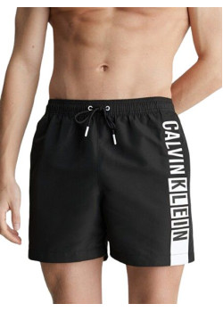 Pánske Calvin Klein čierne šortky s potlačou