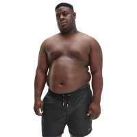 Pánske čierne plavky Calvin Klein plus size