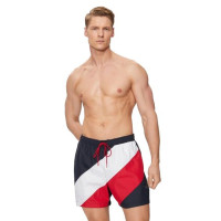 Pánske šortky Tommy Hilfiger trojfarebné Pánske šortky Tommy Hilfiger trojfarebné