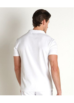 Biele froté tričko BOSS 