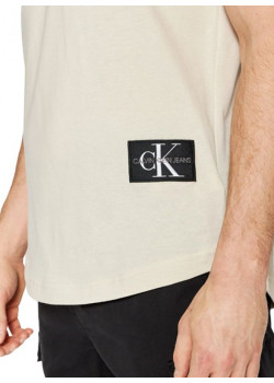 Pánske tričko Calvin Klein v béžovej farbe