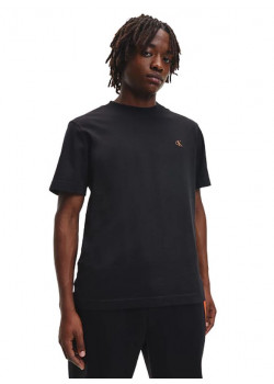 Čierne tričko Calvin Klein s výrazným logom na chrbte