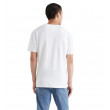 Biele pánske tričko s výšivkou loga Tommy Hilfiger