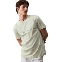 Pánske tričko Calvin Klein Jeans-svetlo-zelené Pánske tričko Calvin Klein Jeans-svetlo-zelené