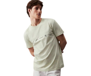 Pánske tričko Calvin Klein Jeans-svetlo-zelené