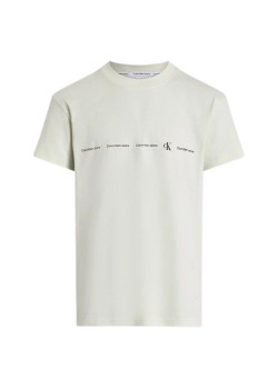 Pánske tričko Calvin Klein Jeans-svetlo-zelené