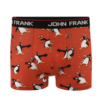 Pánske boxerky s motívom tučniakov od značky John Frank Pánske boxerky s motívom tučniakov od značky John Frank