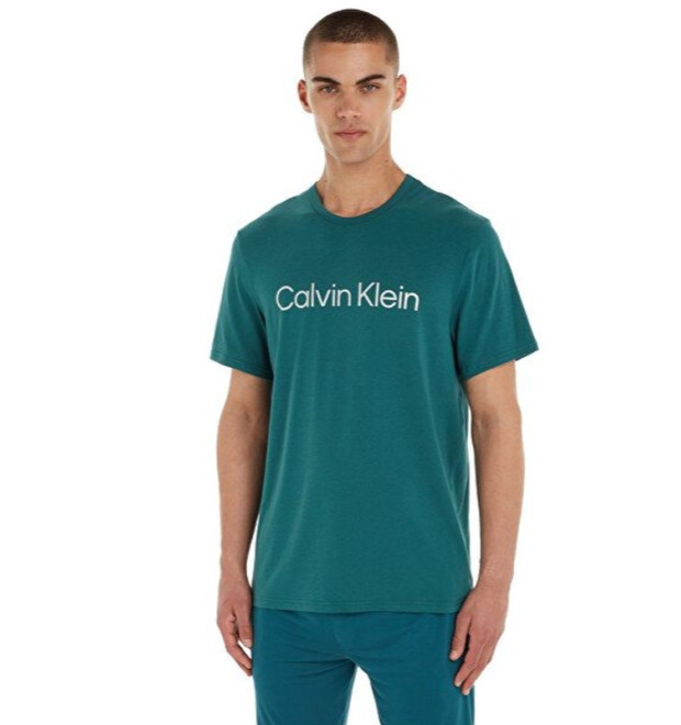 Pánske krátke zelené pyžamo Calvin Klein Pánske krátke zelené pyžamo Calvin Klein
