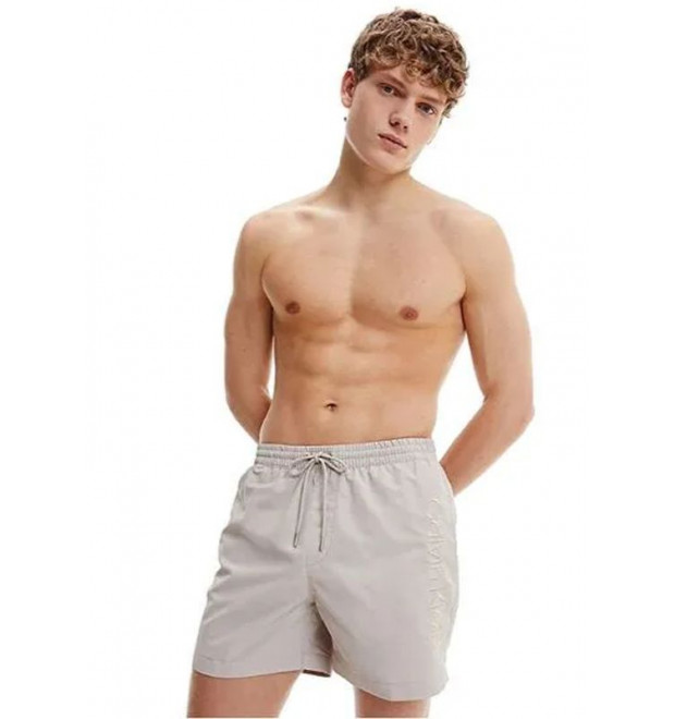 Sivé pánske plavky Calvin Klein Sivé pánske plavky Calvin Klein