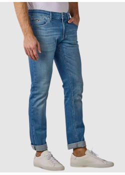Tommy Jeans pánske rifle v modrej farbe