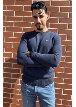 Pánsky modrý pulóver Tommy Hilfiger