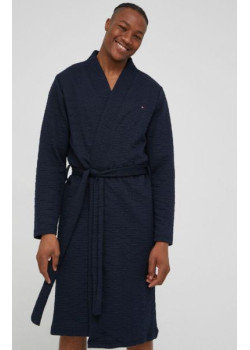 Modrý pánsky župan od značky Tommy Hilfiger