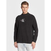 Calvin Klein čierny pánsky pulóver Calvin Klein čierny pánsky pulóver