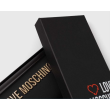 Love Moschino veľká dámska peňaženka na zips čierna Love Moschino veľká dámska peňaženka na zips čierna