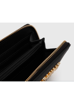 Love Moschino veľká dámska peňaženka na zips čierna