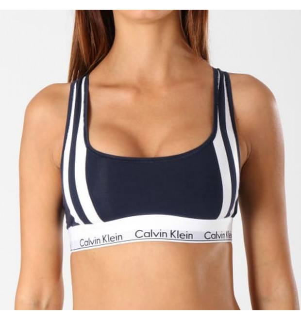 Dámska modro biela podprsenka Calvin Klein Dámska modro biela podprsenka Calvin Klein