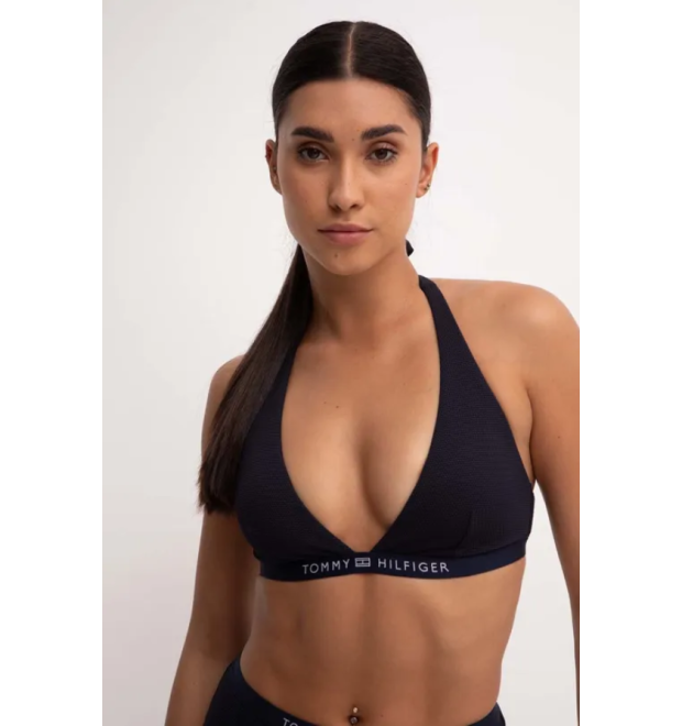 Dámska modrá plavková podprsenka Tommy Hilfiger Dámska modrá plavková podprsenka Tommy Hilfiger