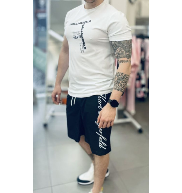 Čierne plavecké šortky Karl Lagerfeld Čierne plavecké šortky Karl Lagerfeld