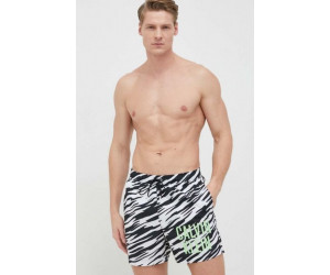 Čierno biele šortky Calvin Klein so vzorom