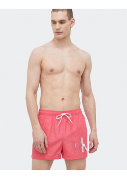 Ružové pánske šortky Calvin Klein