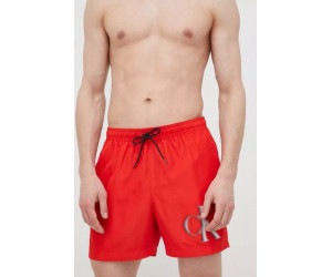 Červené pánske šortky Calvin Klein