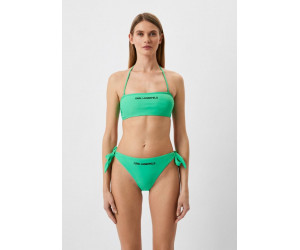 Dámske dvojdielne plavky Karl Lagerfeld v zelenej farbe