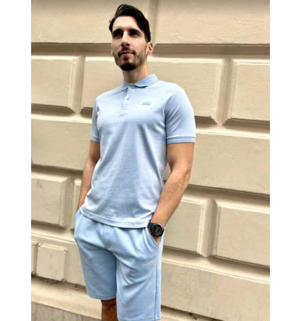 Pánska elegantná polokošeľa Calvin Klein modrá Pánska elegantná polokošeľa Calvin Klein modrá