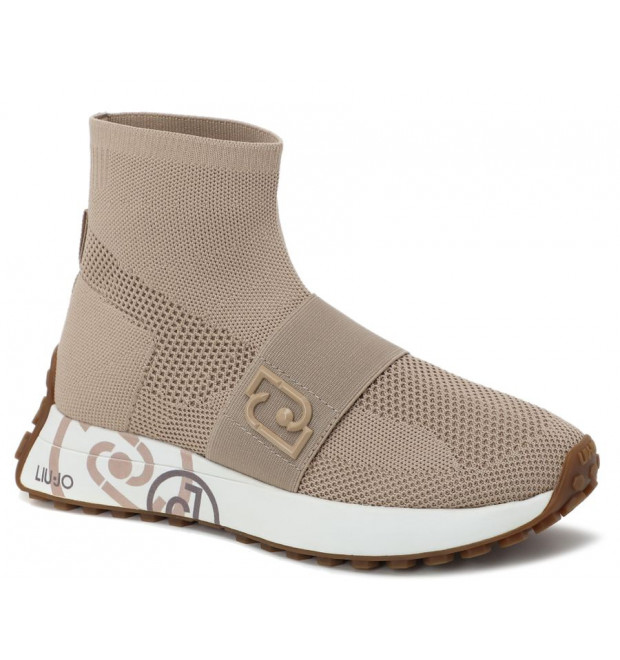 Členkové béžové sneakersy LIU-JO Členkové béžové sneakersy LIU-JO